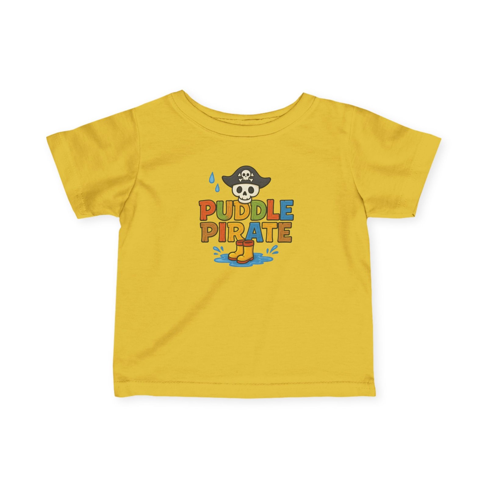 Puddle Pirate Infant Tee - Fun & Playful Toddler Shirt - Image 5