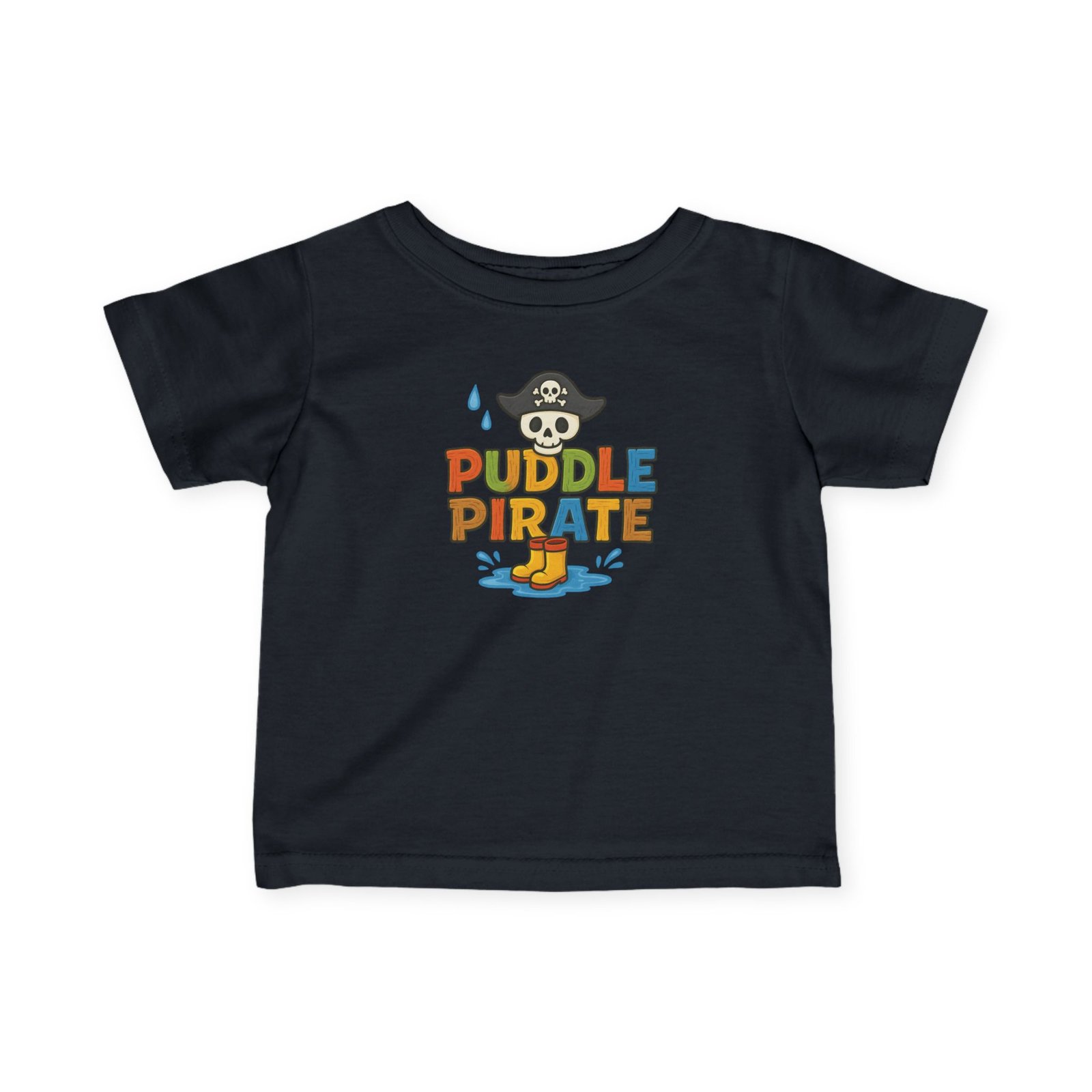 Puddle Pirate Infant Tee - Fun & Playful Toddler Shirt - Image 9