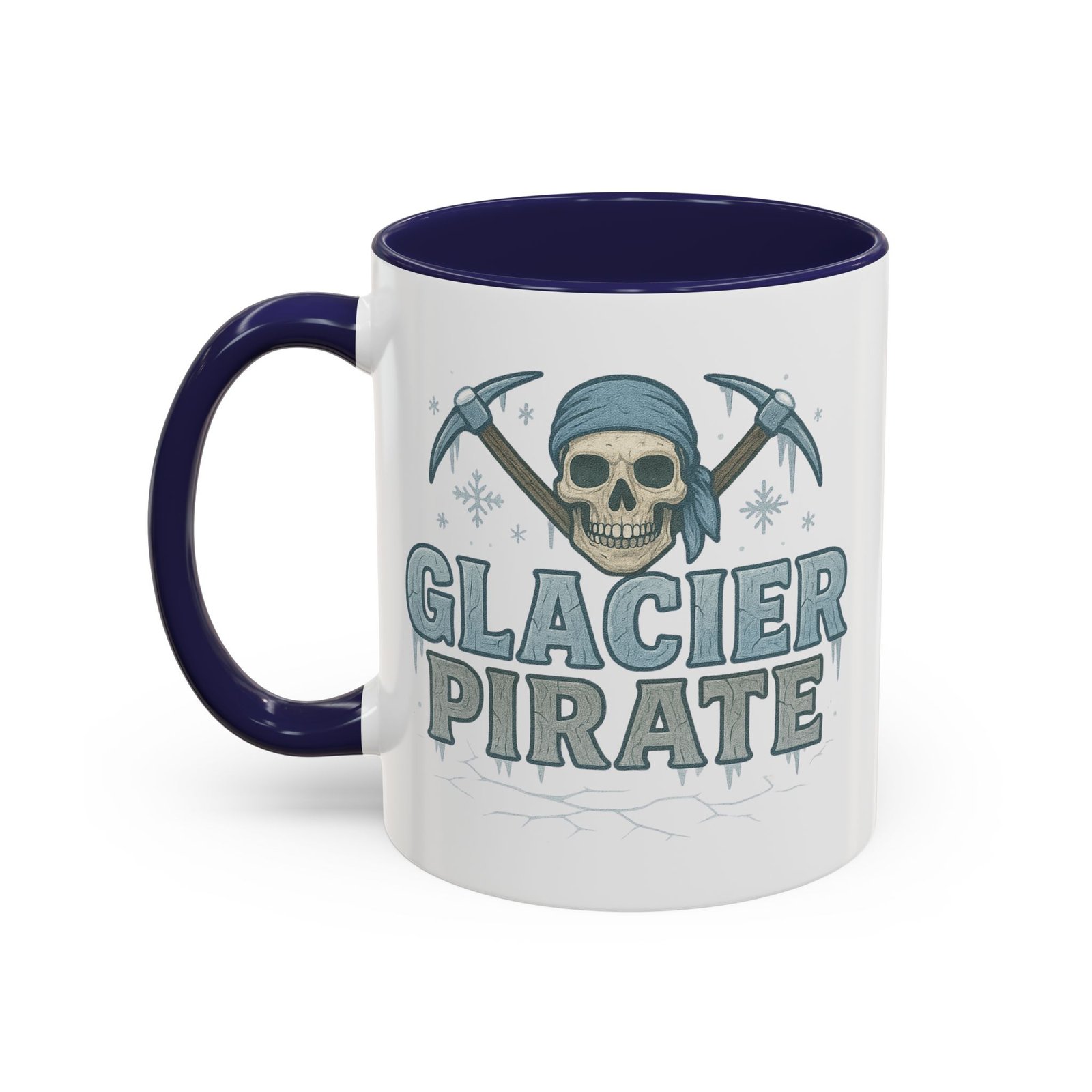 Accent Coffee Mug - 11 oz Or 15 oz - Glacier Pirate Skull - Cup - Choice of Colors - Image 10