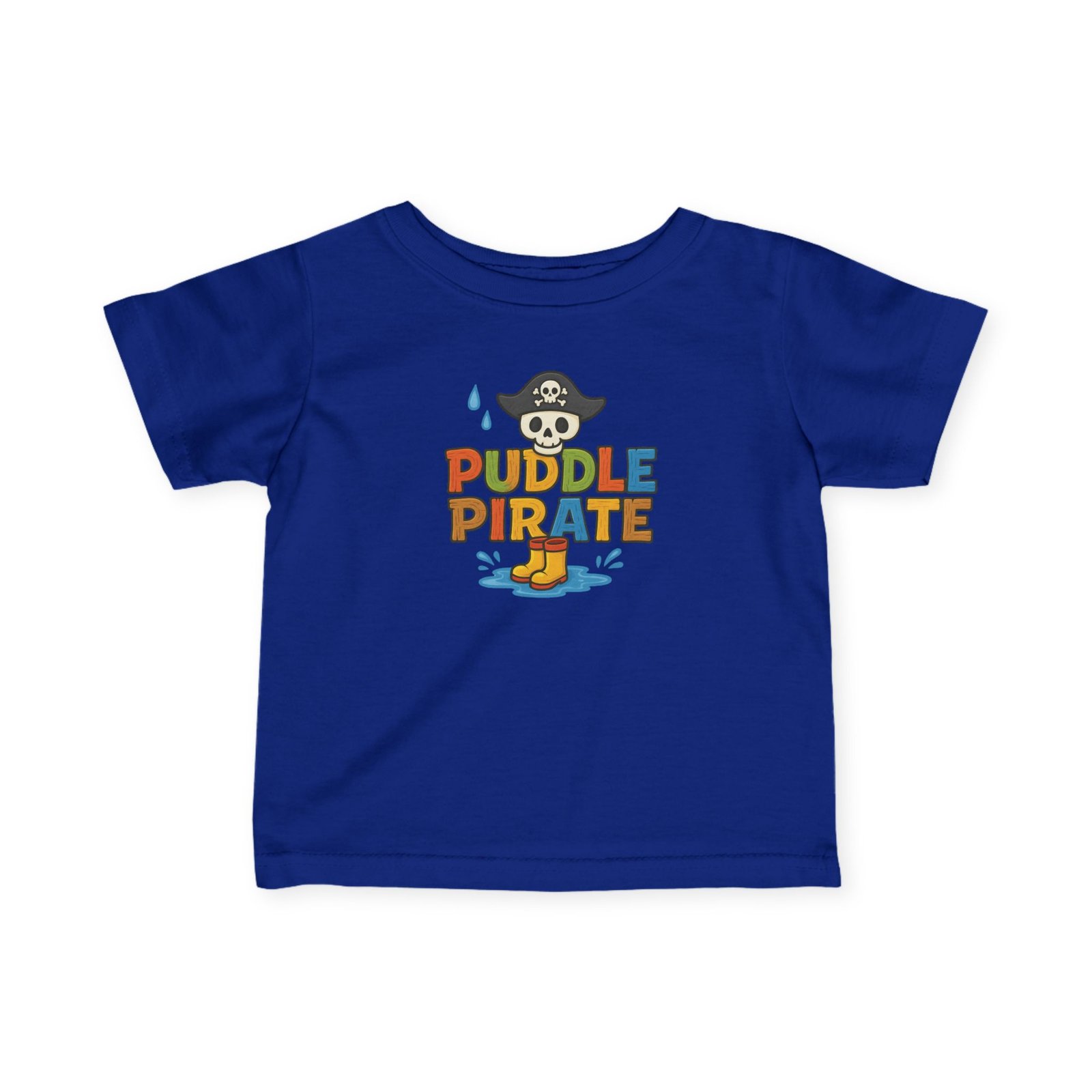 Puddle Pirate Infant Tee - Fun & Playful Toddler Shirt - Image 8