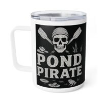 Ocean Pirate Insulated Coffee Mug - 10oz Adventure Gear for Outdoorsy Coffee Lovers