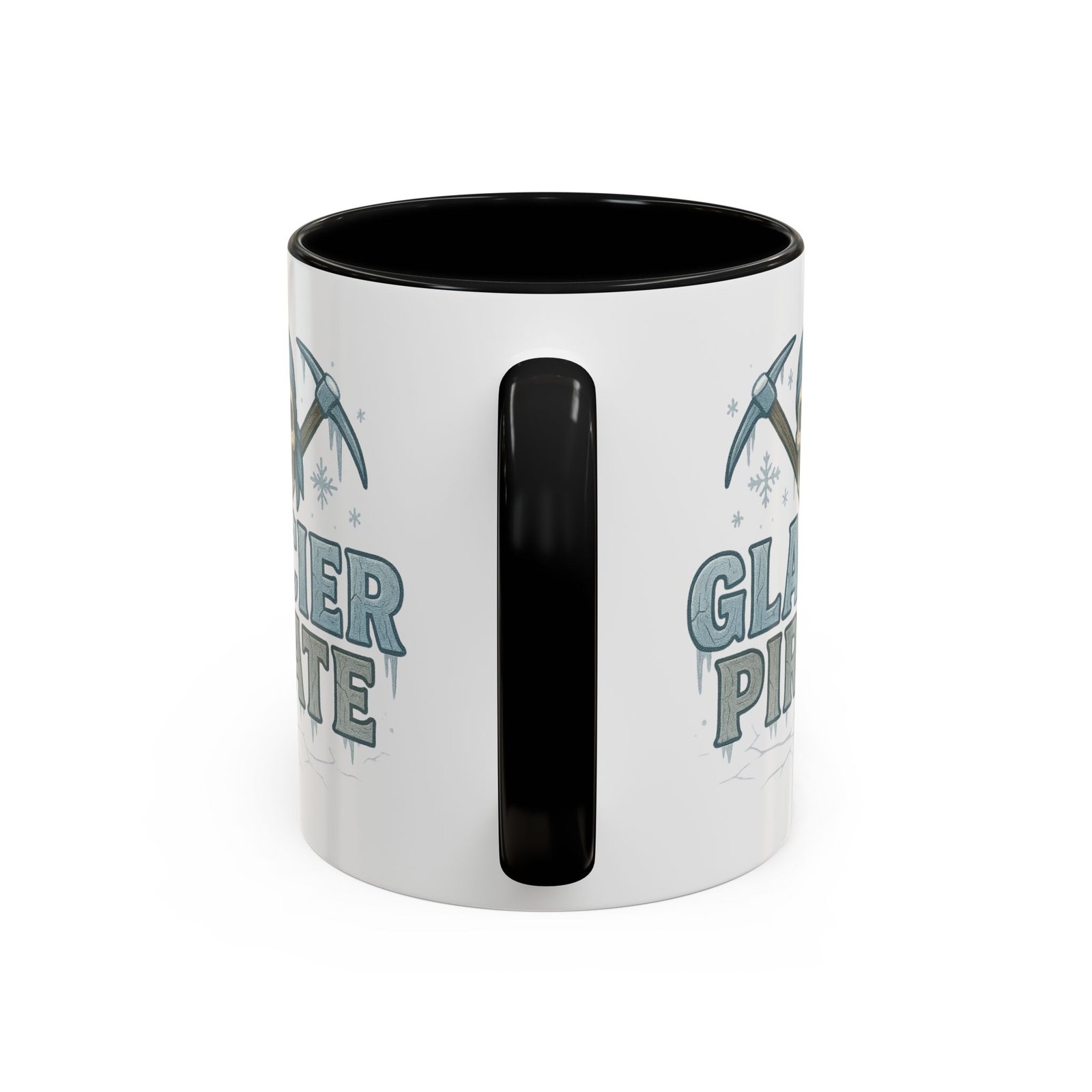 Accent Coffee Mug - 11 oz Or 15 oz - Glacier Pirate Skull - Cup - Choice of Colors - Image 6