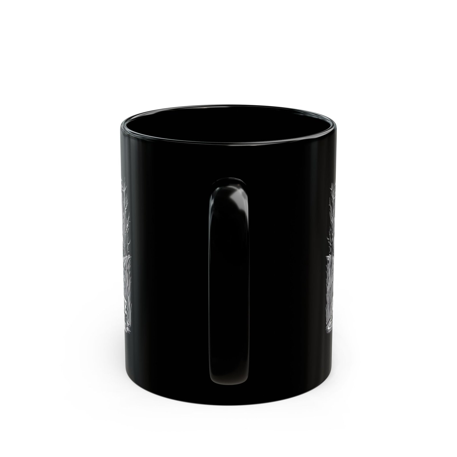 Creek Pirate Skull Coffee Mug - “What Happens on the Creek Stays on the Creek” Black Ceramic Cup - Image 5