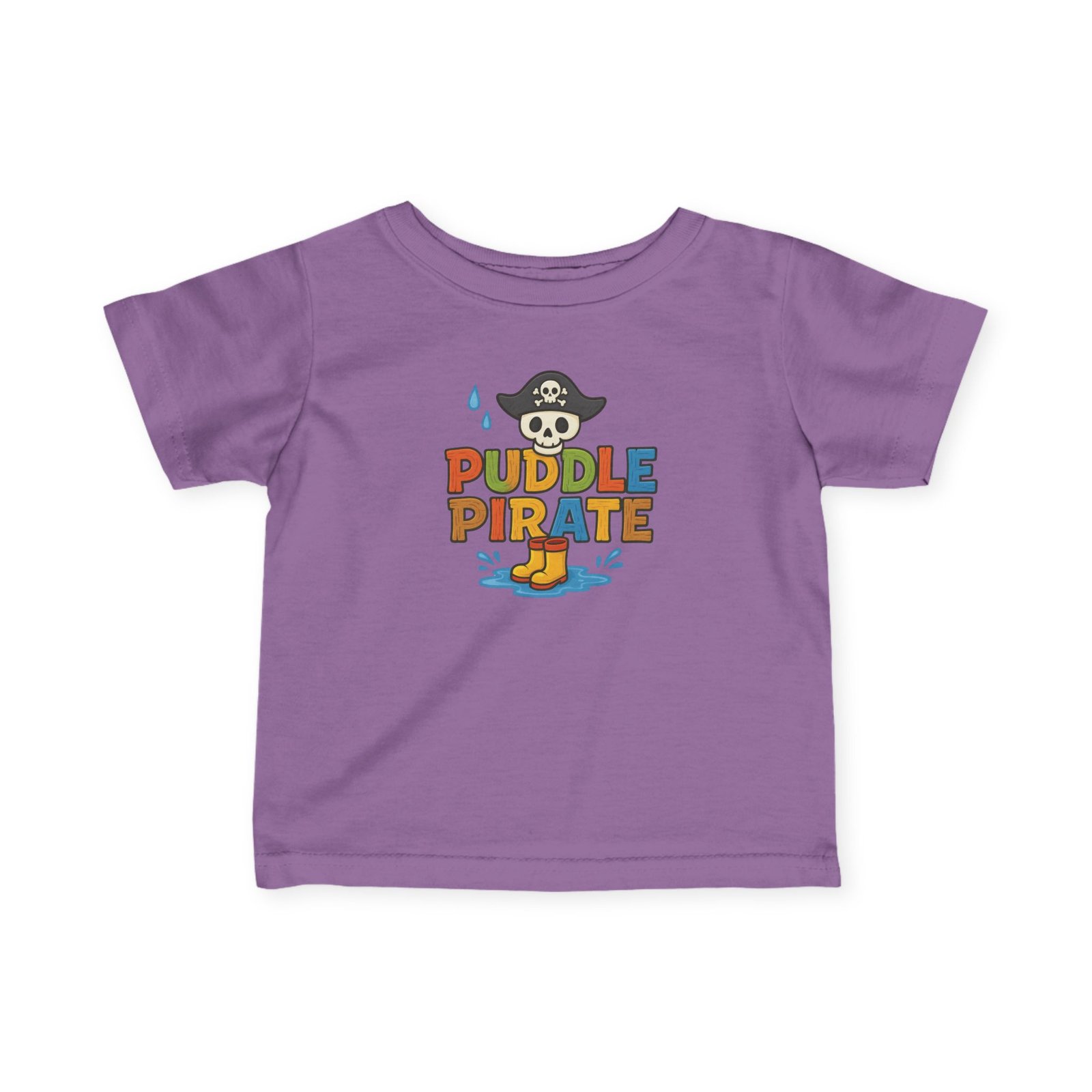 Puddle Pirate Infant Tee - Fun & Playful Toddler Shirt - Image 10