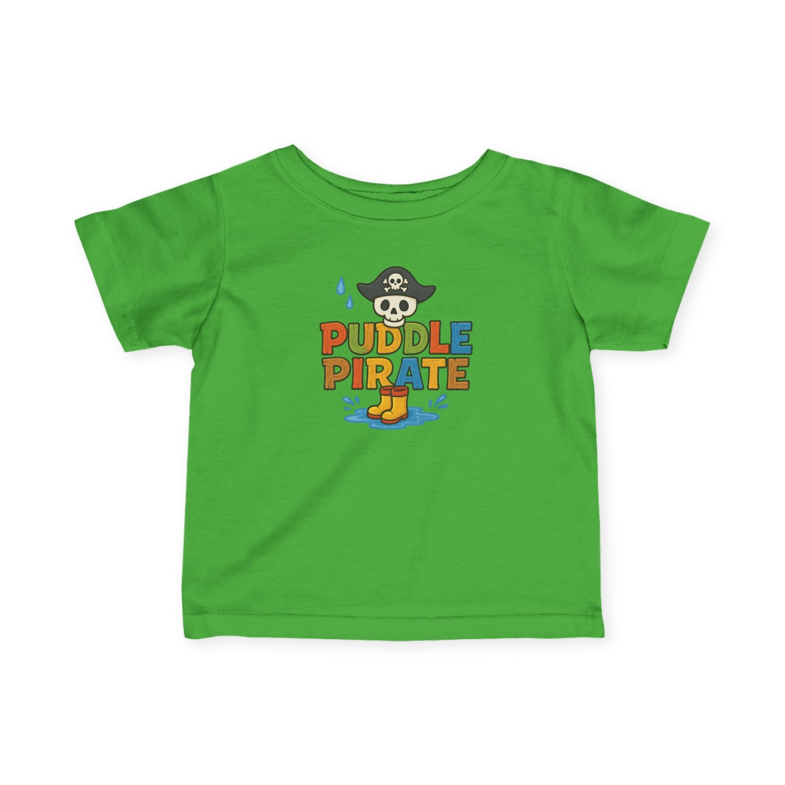 Puddle Pirate Infant Tee - Fun & Playful Toddler Shirt - Image 7