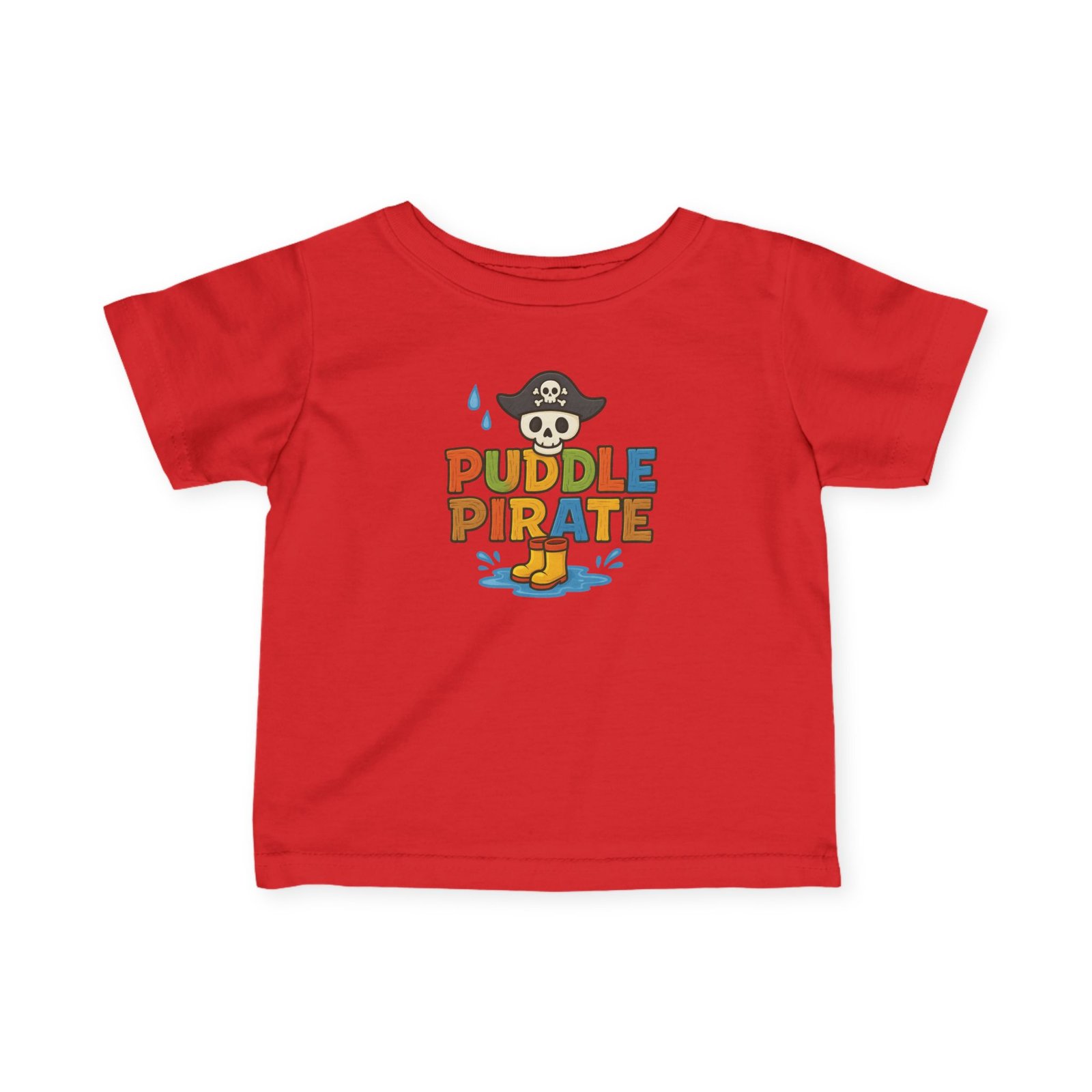 Puddle Pirate Infant Tee - Fun & Playful Toddler Shirt - Image 12