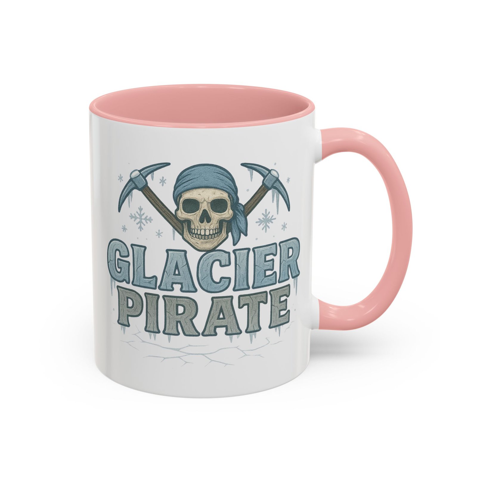 Accent Coffee Mug - 11 oz Or 15 oz - Glacier Pirate Skull - Cup - Choice of Colors - Image 12