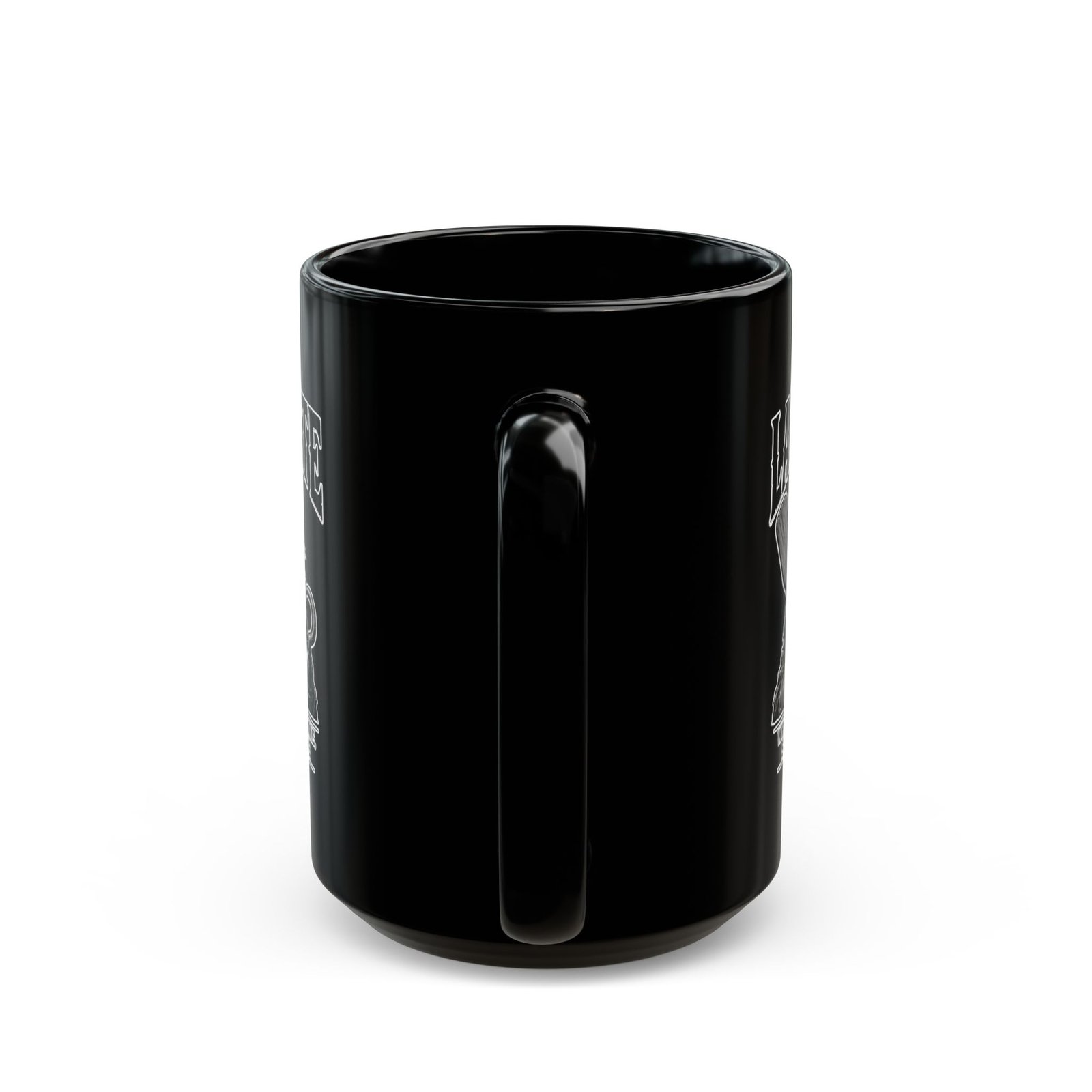 Lake Pirate Skull Coffee Mug - “What Happens on the Lake Stays on the Lake” Black Ceramic Cup - Image 5